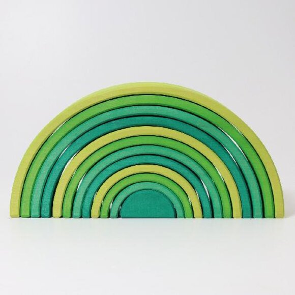 NWT Grimm's Wooden Toys Large Meadow Rainbow - Picture 4 of 4